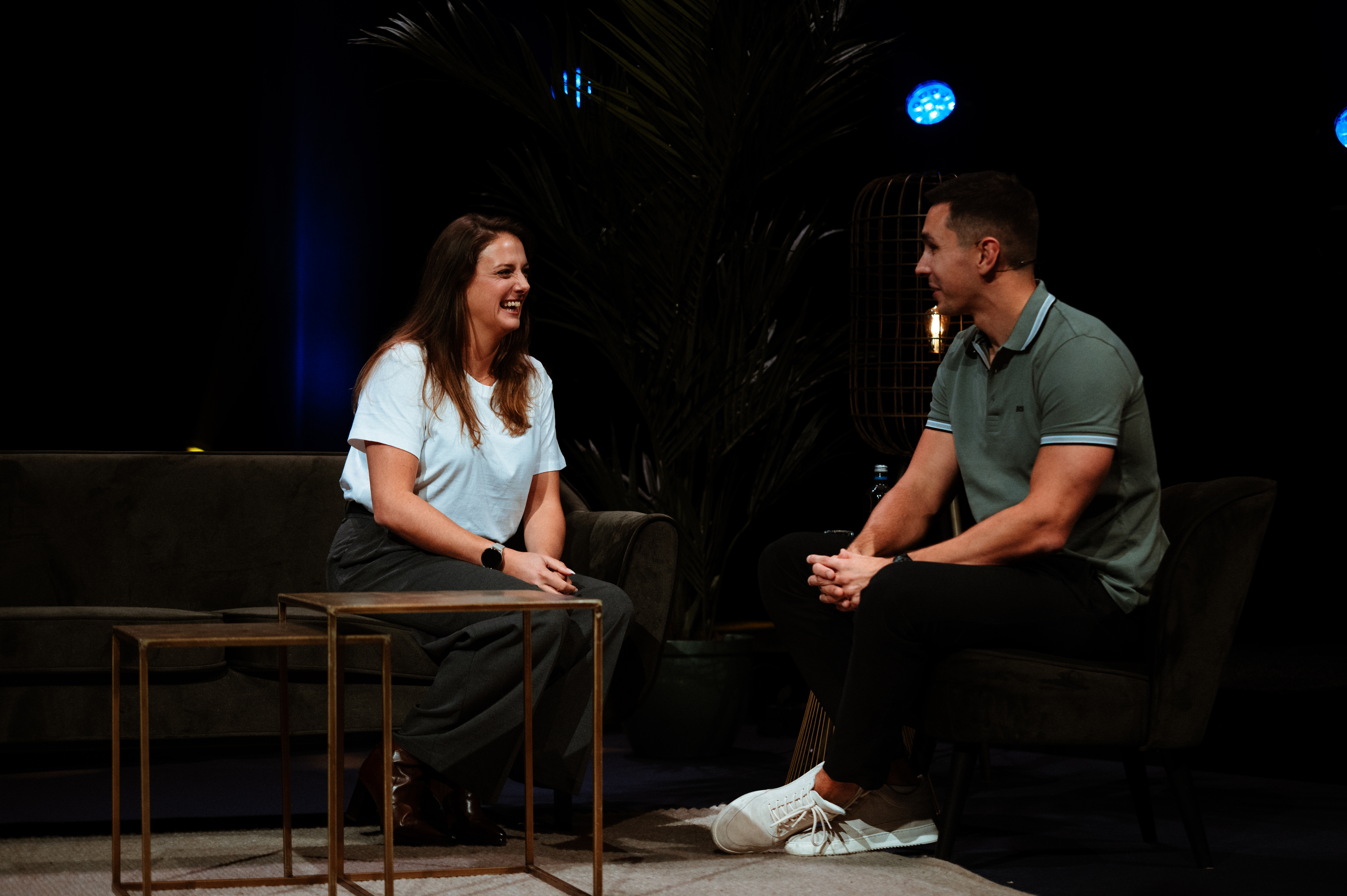 Sharon Moerman in gesprek
